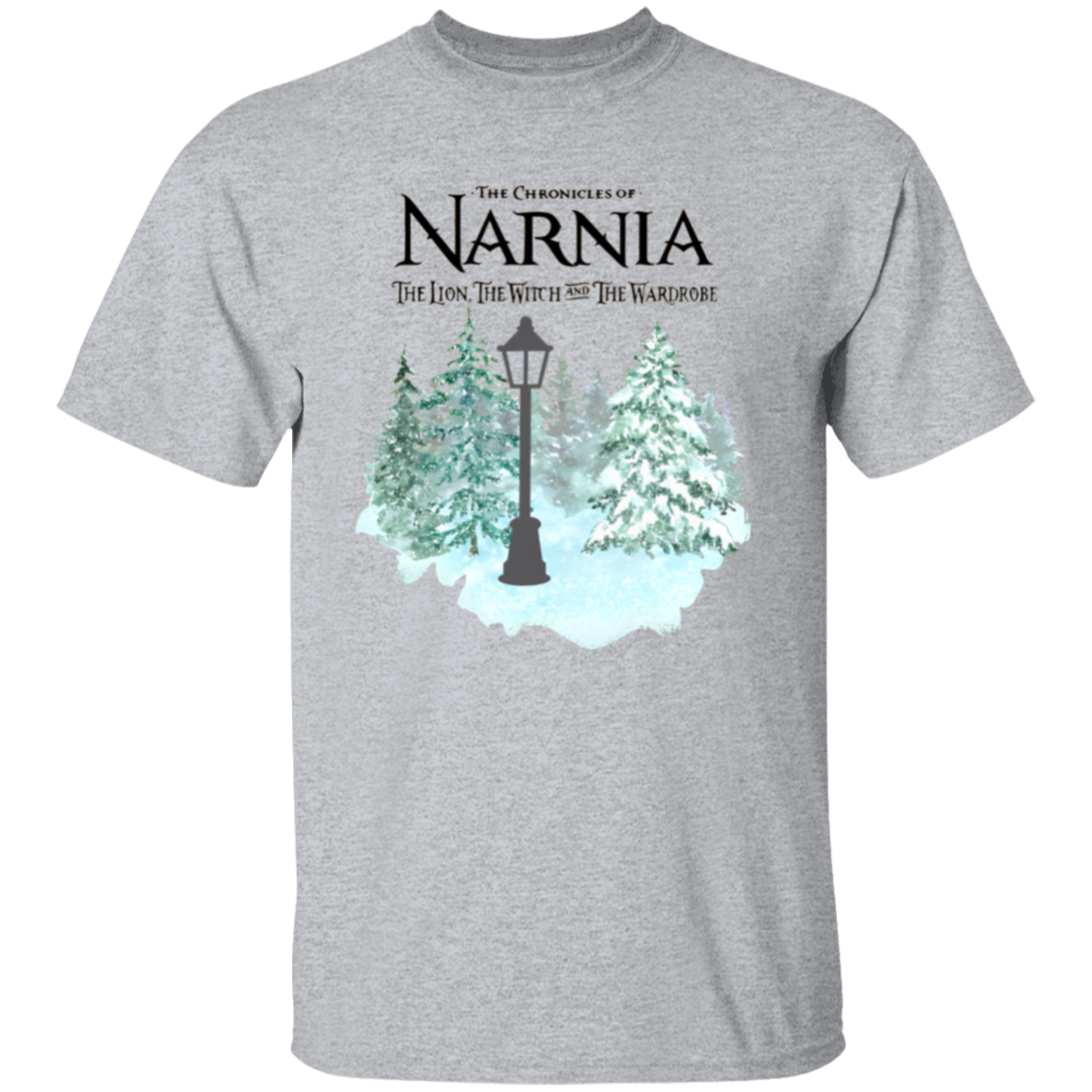 The Chronicles Of Narnia Christmas Teacher Vintage Unisex  T-Shirt - letter