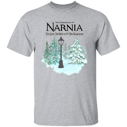The Chronicles Of Narnia Christmas Teacher Vintage Unisex  T-Shirt - letter