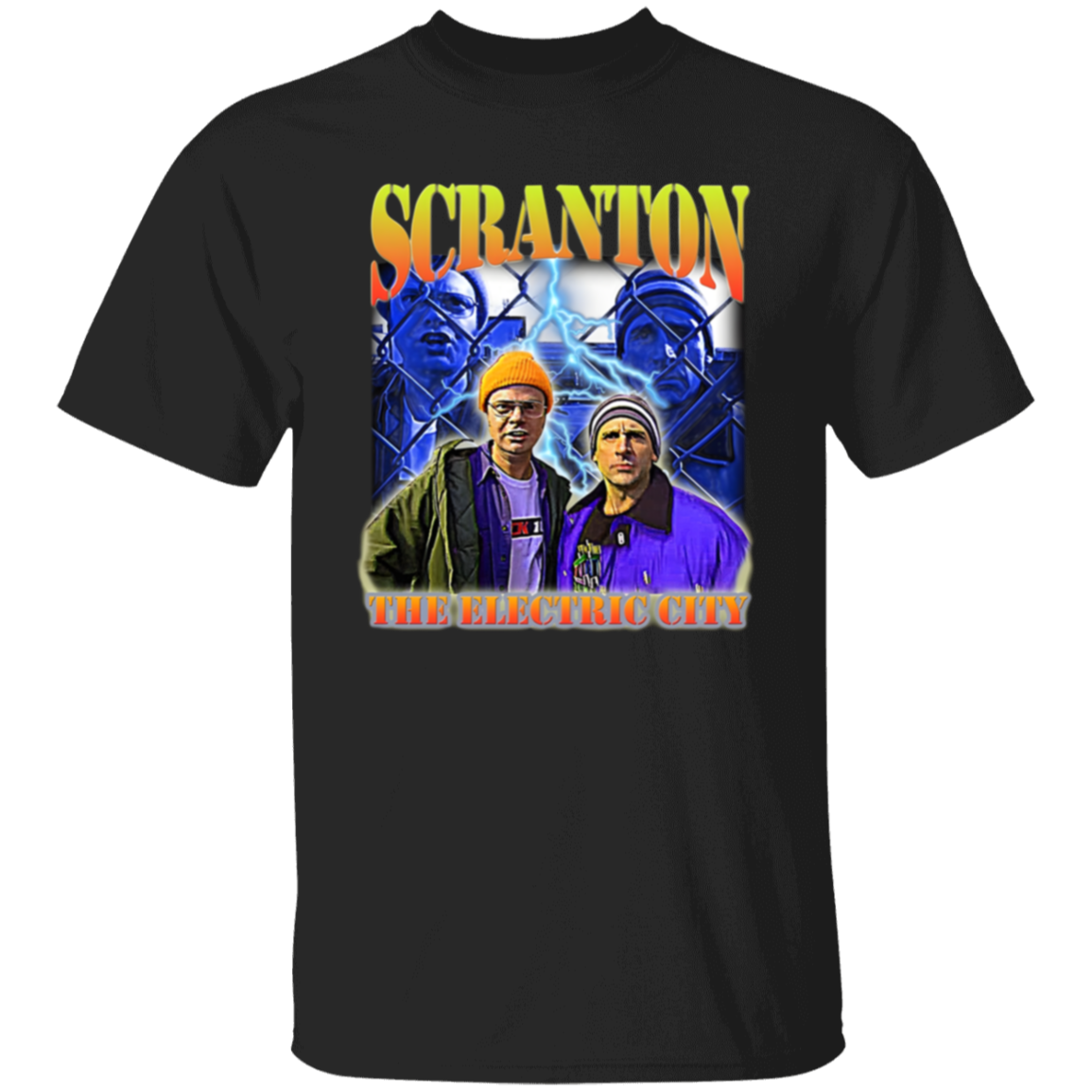 Scranton The Electric City Unisex T-Shirt - jasmine