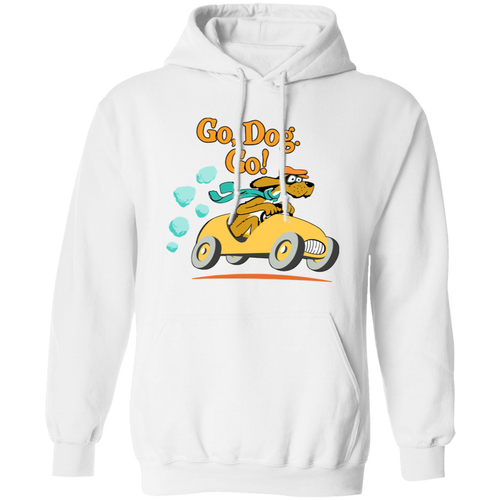 Go Dog Go Teacher Vintage G185 Gildan Pullover Hoodie - letter