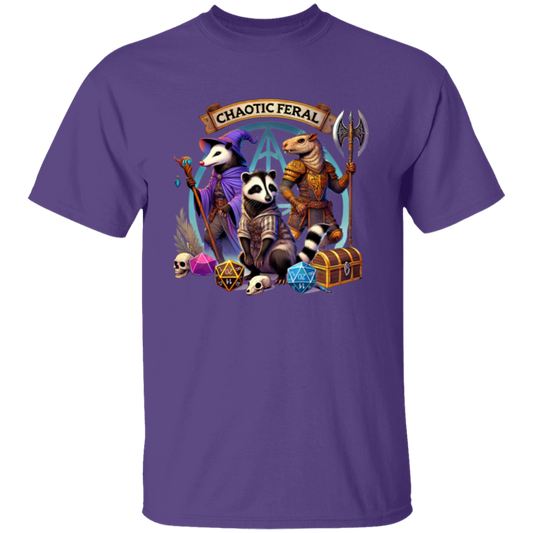 DND Alignment Chaotic Feral T-Shirt - ID27112409