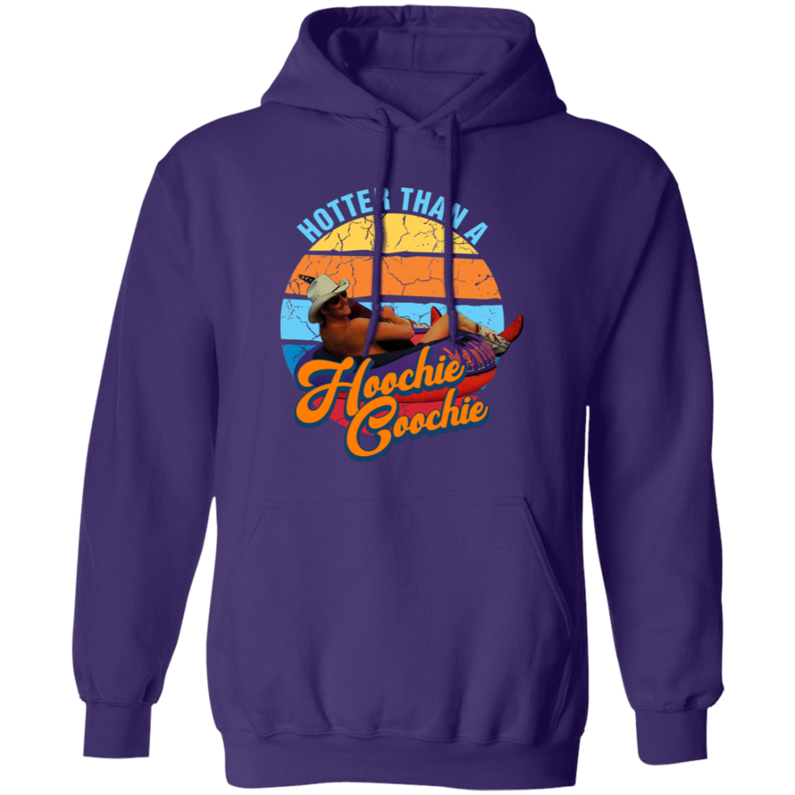 Hotter Than A Hoochie Choochie Bleach Vintage T-Shirt, Country Music Shirt, Alan Jackson Shirt, Music Festival Shirt, Music Concert ShirtG185 Gildan Pullover Hoodie