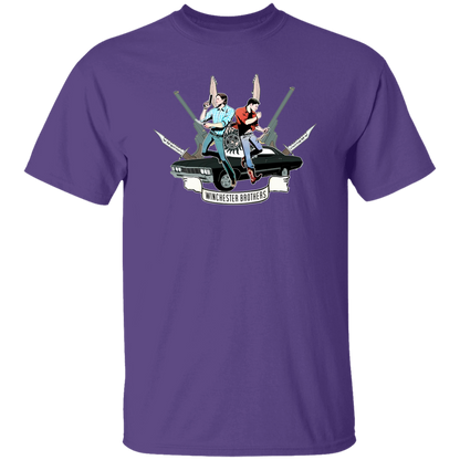 G500 5.3 oz. T-Shirt Winchester Brothers Supernatural T-Shirt