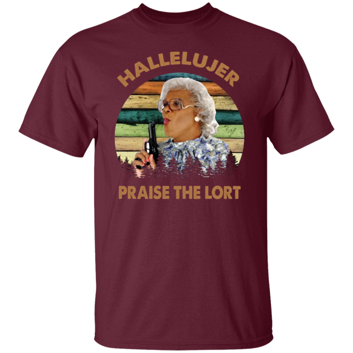 HALLELUJER Praise The Lort  T-Shirt - leleart