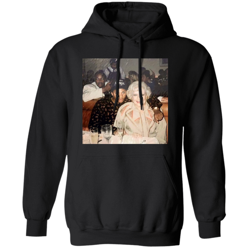 Eazy E Betty White Vintage Gildan Pullover Hoodie