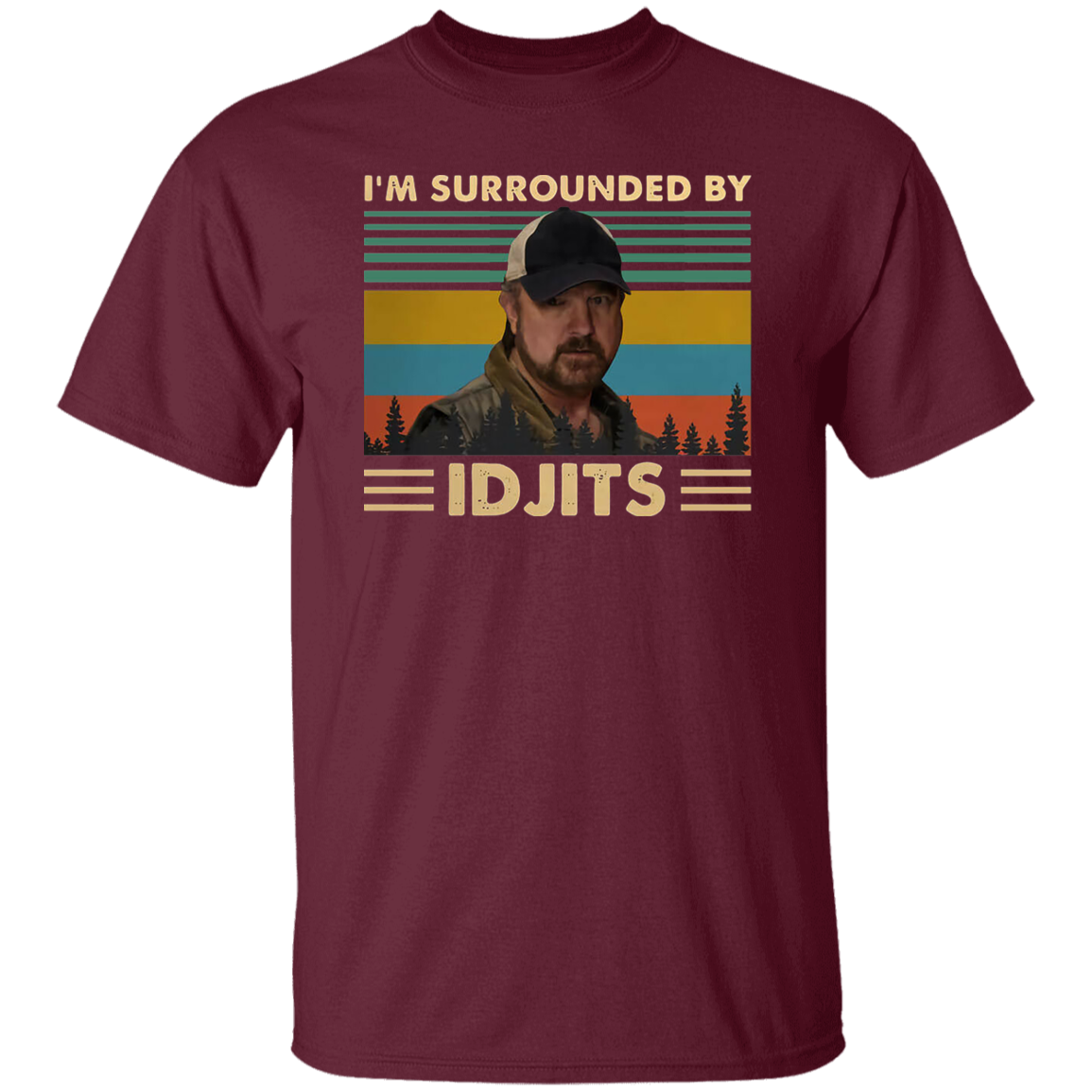 Supernatural I’m Surrounded By Idjits VintageT-Shirt