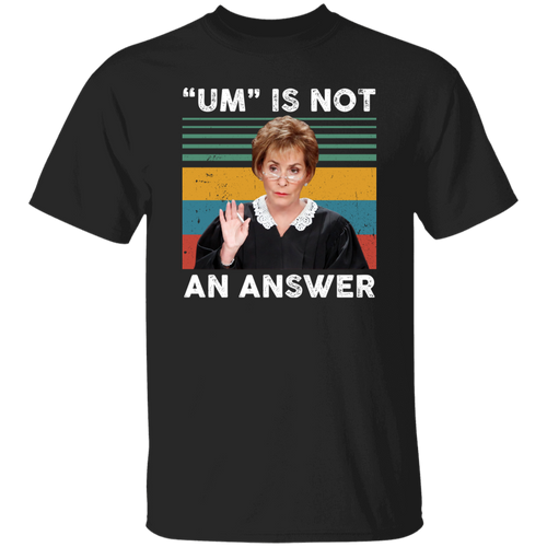 Um Is Not An Answer Vintage Sunset T-Shirt