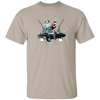 G500 5.3 oz. T-Shirt Winchester Brothers Supernatural T-Shirt