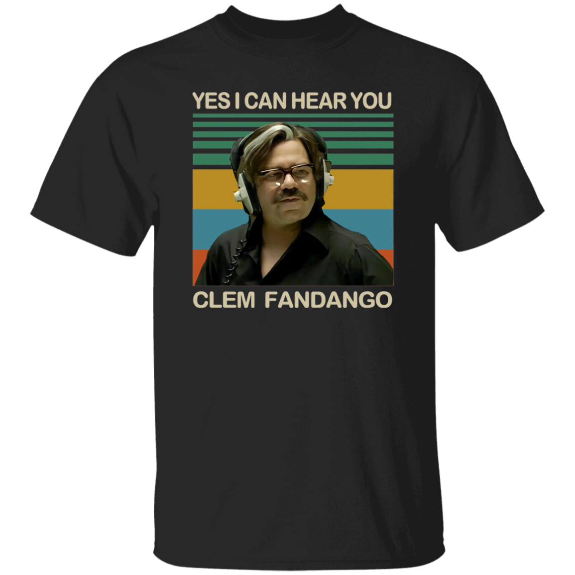 Yes I Can Hear You Clem Fandango Retro Comedy Vintage T-Shirt, Comedy TV Shirt, Toast Of London Shirt, Gift Tee For You And Your Family	G500 5.3 oz. T-Shirt