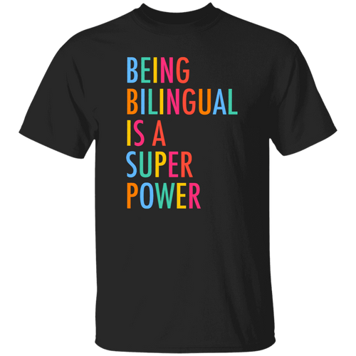 Being Bilingual Is A Super Power Teacher Vintage T-Shirt