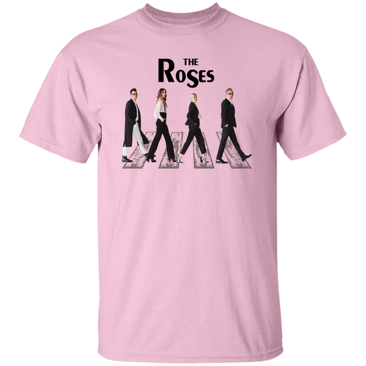 Schitt's Creek The Roses Abbey Road Vintage T-Shirt, Schitt's Creek Shirt, Abbey Road Shirt, Beatles Shirt, Gift Tee For You And Your Family	G500 5.3 oz. T-Shirt