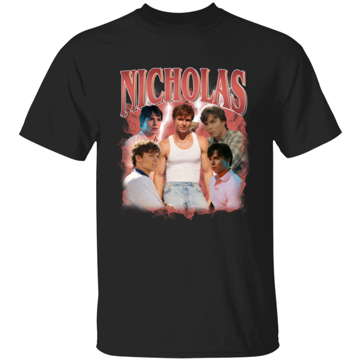 Nicholas Alexander Chavez Retro T-Shirt - jasmine - ID02102405
