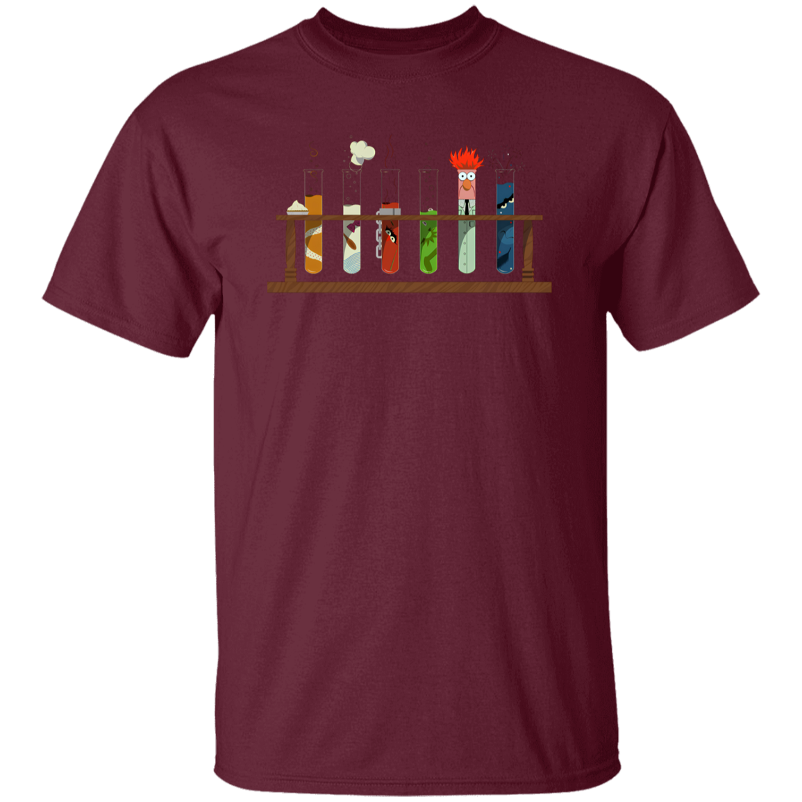 Muppet Science Bunsen And Beaker Teacher Vintage T-Shirt