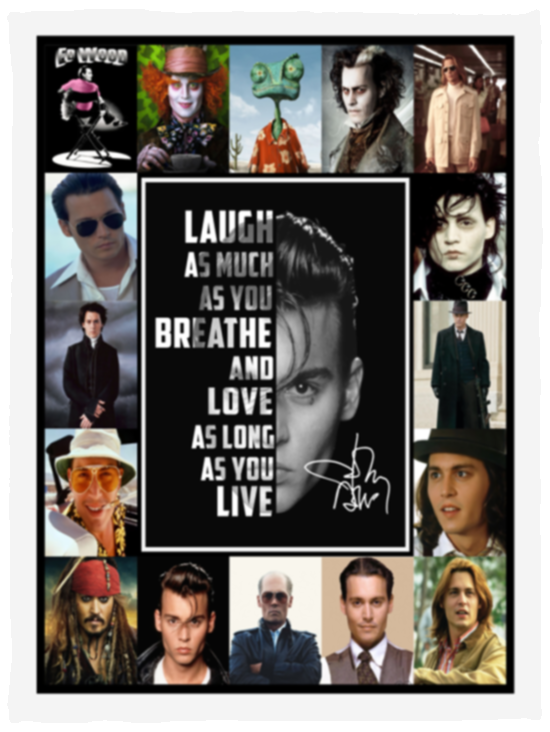 Movie Star Fleece Blanket, Premium Sherpa Blanket, Celebrity Blanket, Actor Blanket	VPS Cozy Plush Fleece Blanket - 30x40