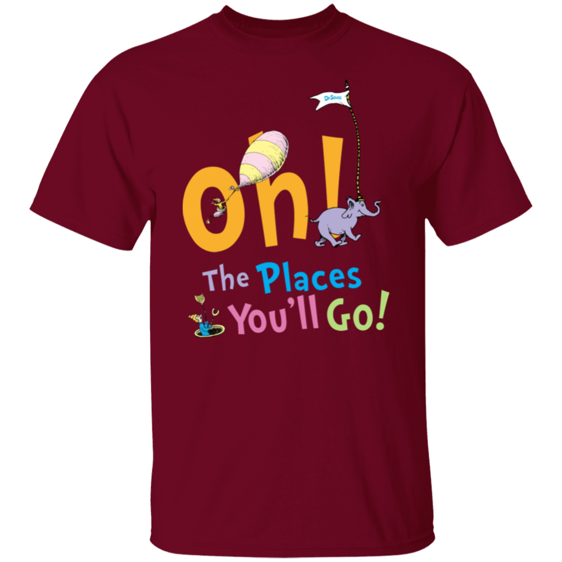 Oh The Places You'll Go T-Shirt - lapicta