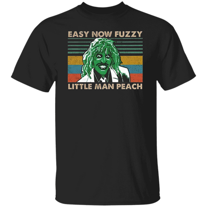 Old Gregg Easy Now Fuzzy Little Man Peach The Mighty Boosh Retro T-Shirt - leleart
