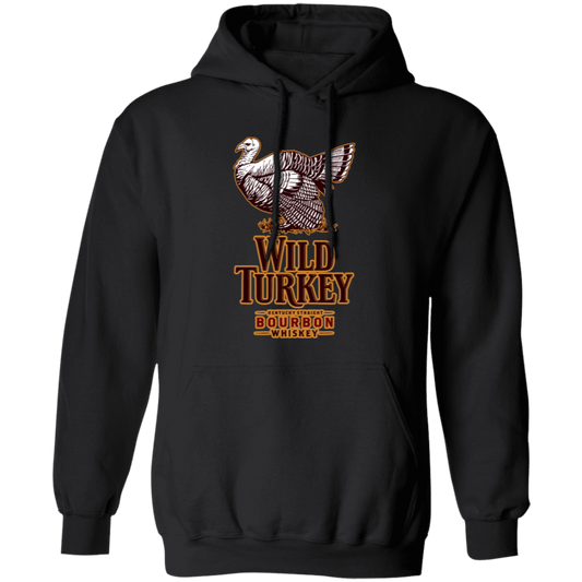 Wild Turkey Bourbon Thanksgiving G185 Gildan Pullover Hoodie - jasmine