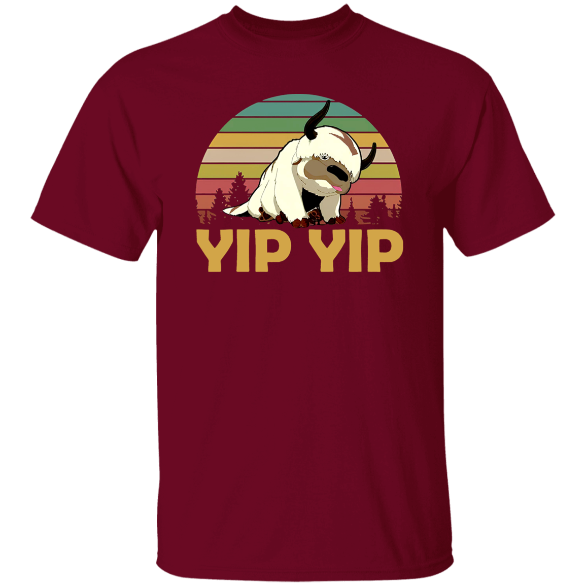 Appa Sky Bison Yip Yip Vintage T-Shirt