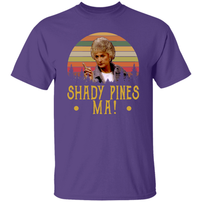 Shady Pines Ma Vintage Retro Vintage T-Shirt