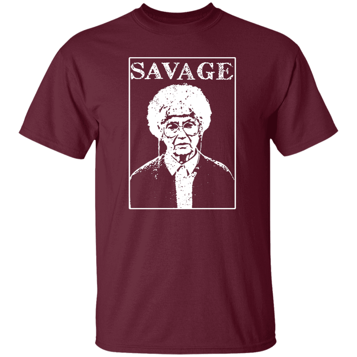 The Golden Girls Sophia Is Savage Distressed T-Shirt - leleart