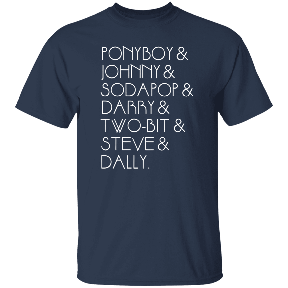 The Outsiders Shirt Characters Funny Literature Teacher Vintage T-Shirt