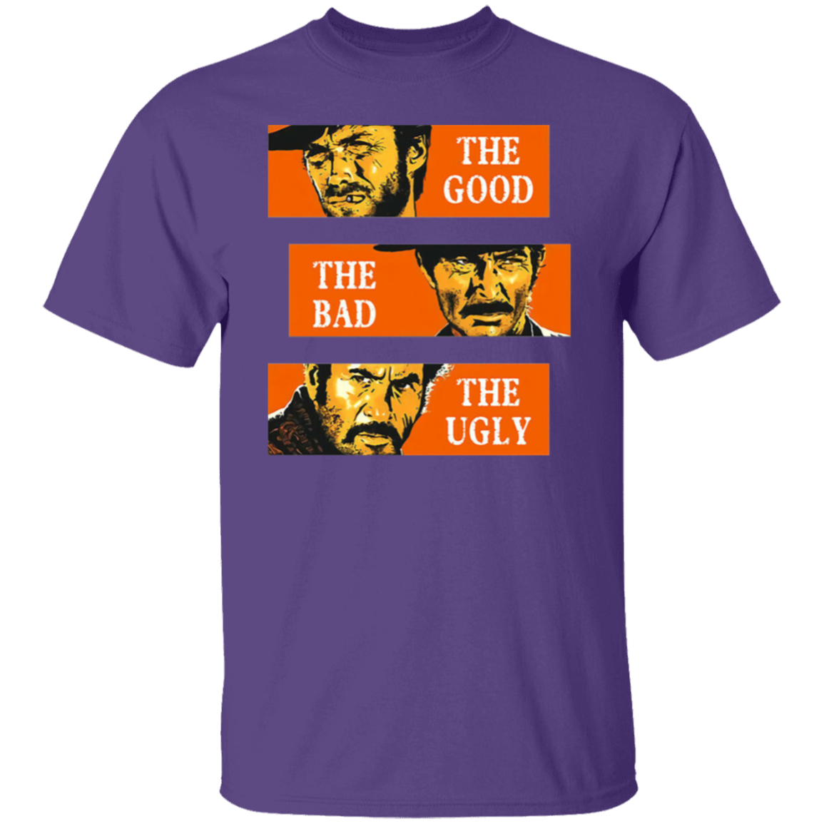 The Good The Bad And The Ugly Classic Horror Movie Vintag T-Shirt - CDCraft
