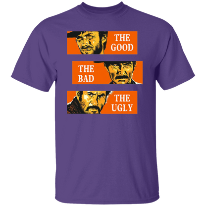 The Good The Bad And The Ugly Classic Horror Movie Vintag T-Shirt - CDCraft