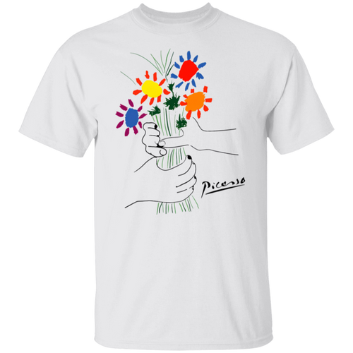 A Bouquet Of Flowers Teacher Vintage Unisex  T-Shirt - letter