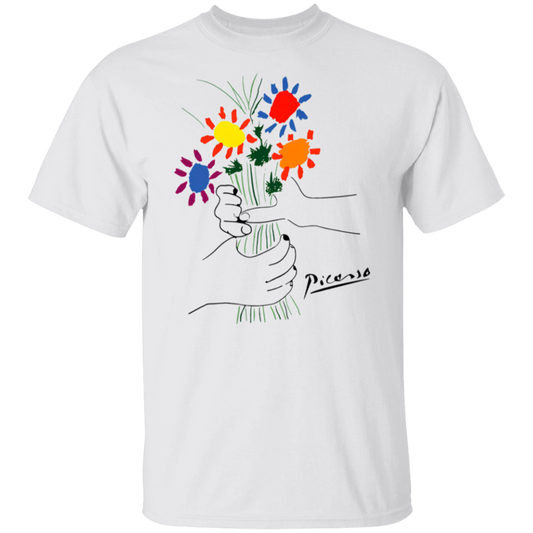 A Bouquet Of Flowers Teacher Vintage Unisex  T-Shirt - letter