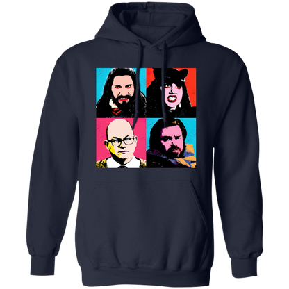 Vampire Warhol Classic What We Do In The Shadows Gildan Pullover Hoodie