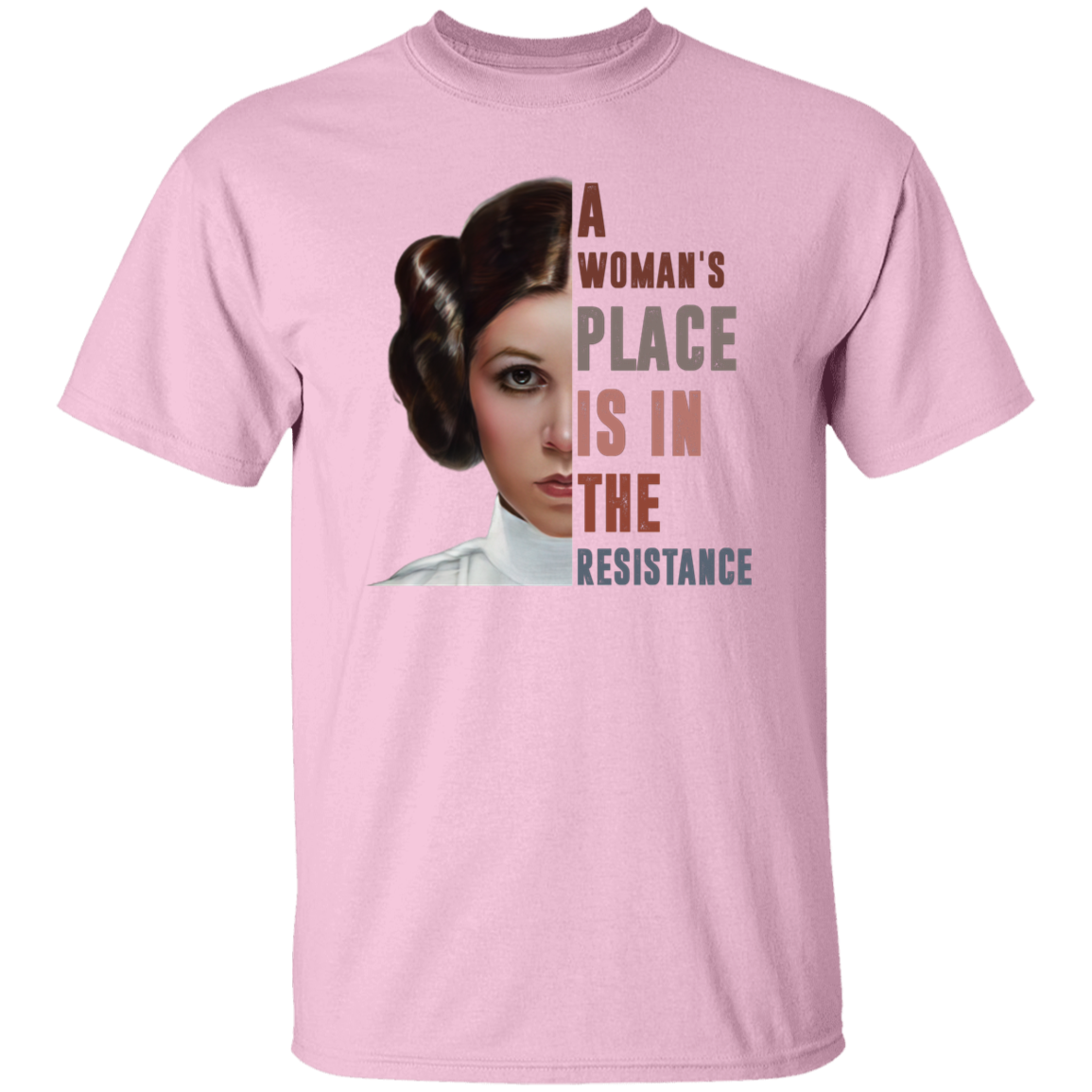Princess Leia A Woman’s Place Is In The Resistance T-Shirt