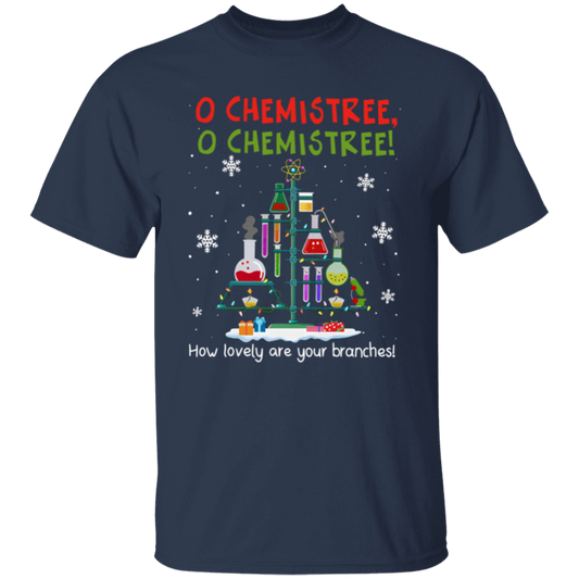 O Chemistree How Lovely Are Your Branches Teacher Vintage Unisex T-Shirt - letter