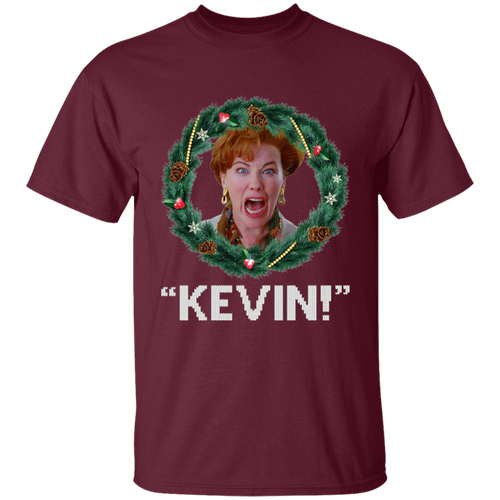 Kevin Home Alone Christmas Vintage T-Shirt, Home Alone Shirt, Comedy Movie Shirt, Christmas Shirt, Christmas Movie Shirt, Kevin ShirtG500B Youth 5.3 oz 100% Cotton T-Shirt