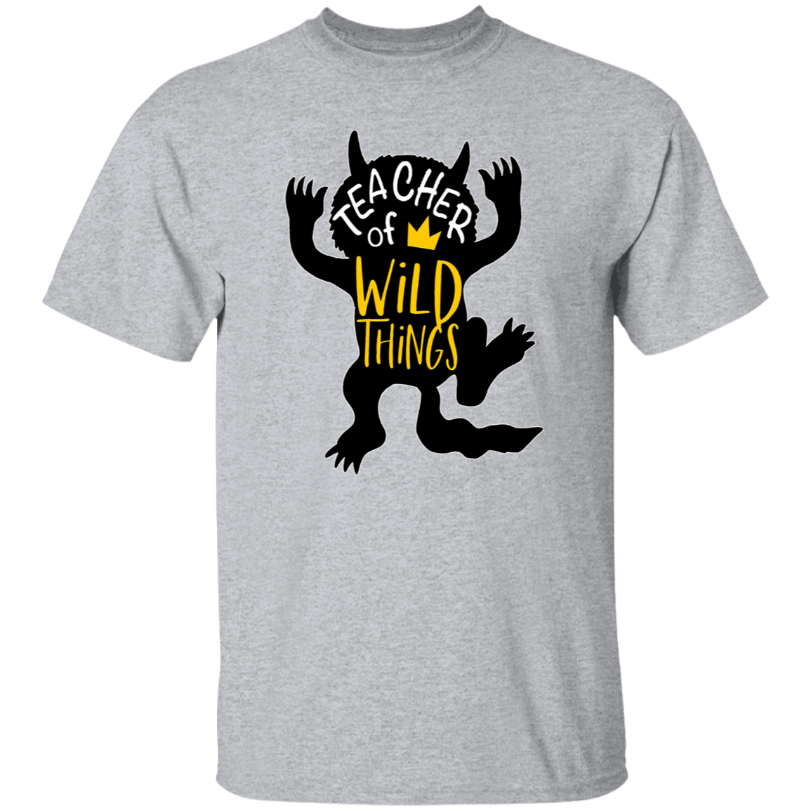 Teacher of Wild Things Teacher  T-Shirt - biubiucustom