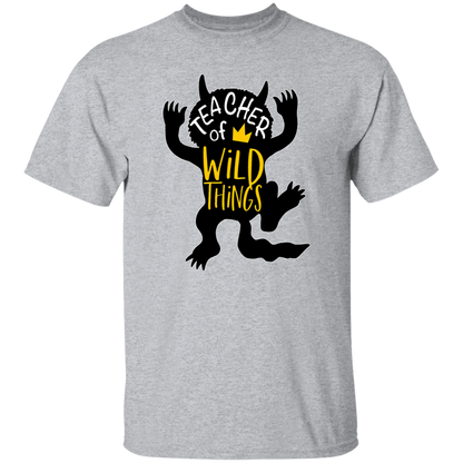 Teacher of Wild Things Teacher  T-Shirt - biubiucustom