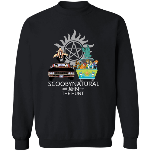 Scoobynatural Join The Hunt Supernatural G180 Gildan Crewneck Pullover Sweatshirt - 91637472 - lucy