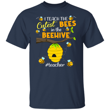 I Teach The Cutest Bees T-Shirt - lapicta