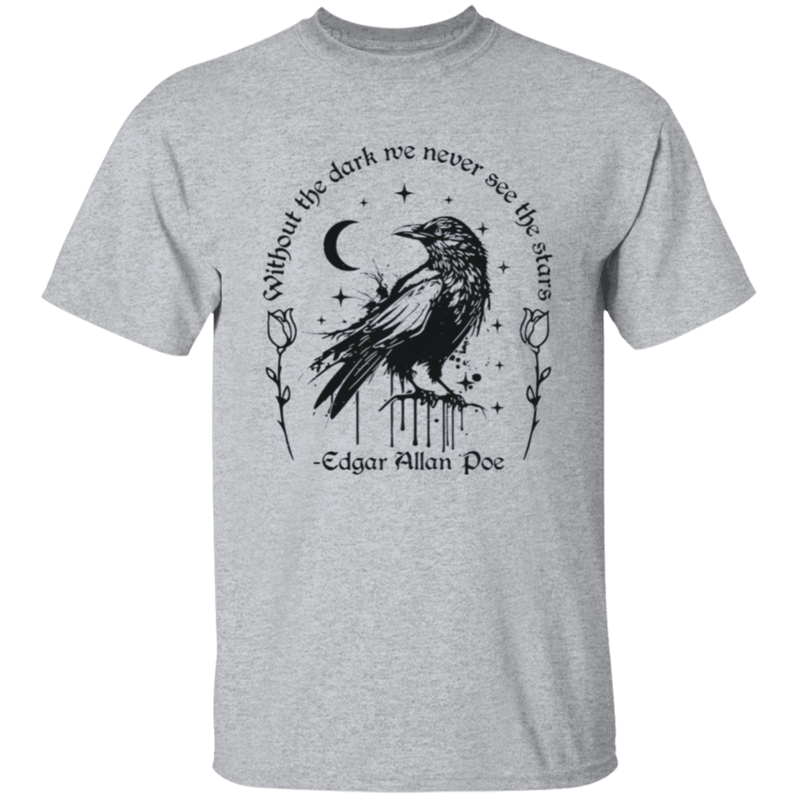 Without The Dark We Never See The Stars Teacher Vintage Unisex  T-Shirt - letter