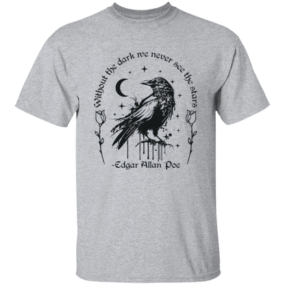 Without The Dark We Never See The Stars Teacher Vintage Unisex  T-Shirt - letter