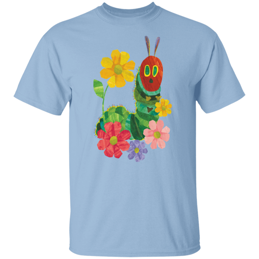Flowers And The Very Hungry Caterpillar Teacher  T-Shirt - CDCraft