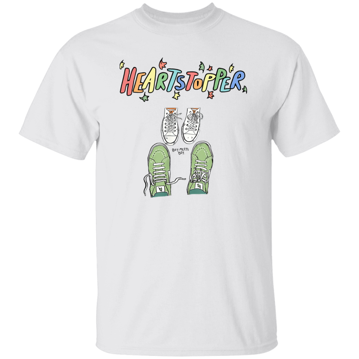 Heartstoppers Leaves Cute Shoes Heartstopper Love Camiseta VIntage  T-Shirt