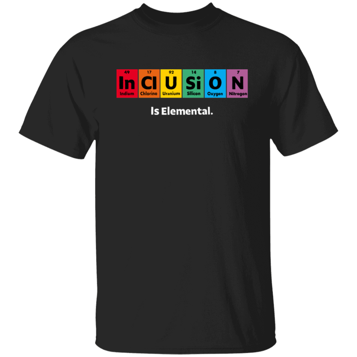 Inclusion Is Elemental Vintage T-Shirt