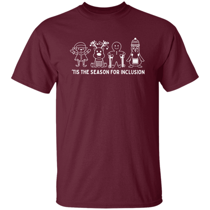 Tis The Season For Inclusion Teacher Vintage T-Shirt