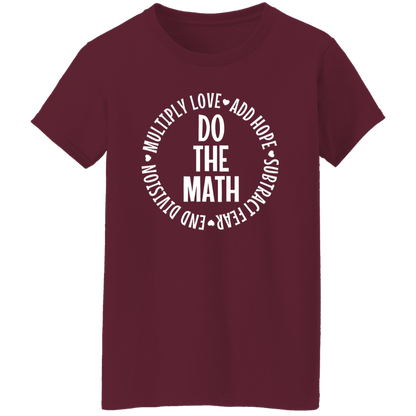 Do The Math Teacher Vintage T-Shirt - WOMAN