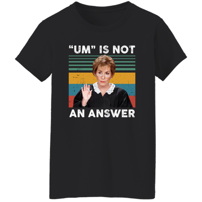 Um Is Not An Answer Vintage Sunset T-Shirt - WOMEN