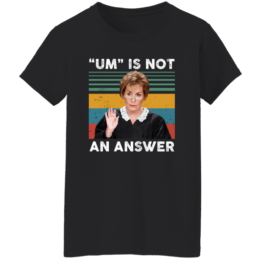 Um Is Not An Answer Vintage Sunset T-Shirt - WOMEN