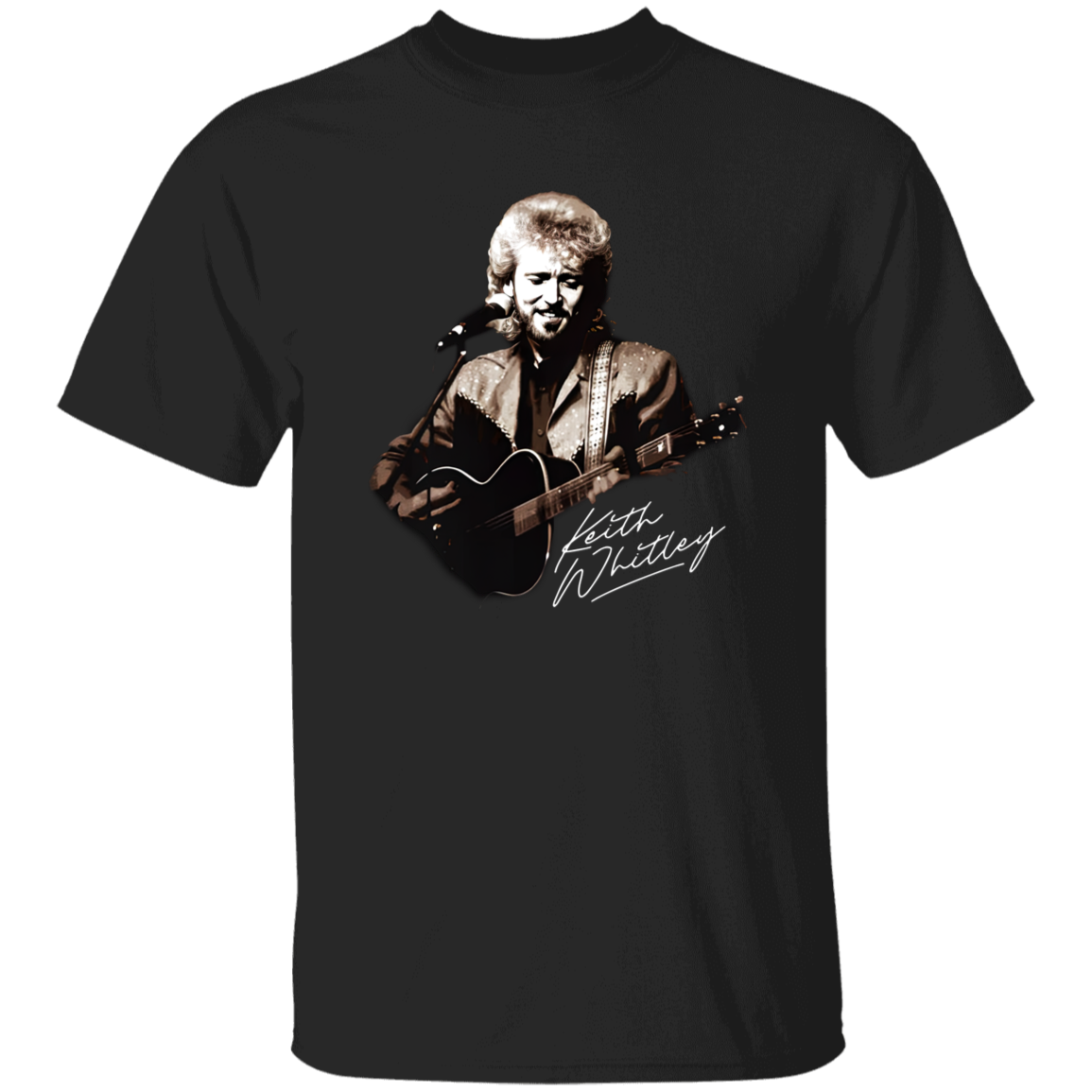 Country Music Keith Whitley Sandy Vintage T-Shirt