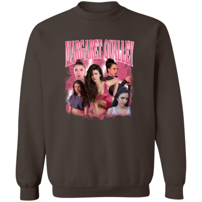 Margaret Qualley Bootleg  Gildan Crewneck Pullover Sweatshirt - ID04102437