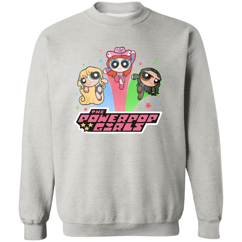Powerpop Girls Crewneck Pullover Sweatshirt - ID30082412