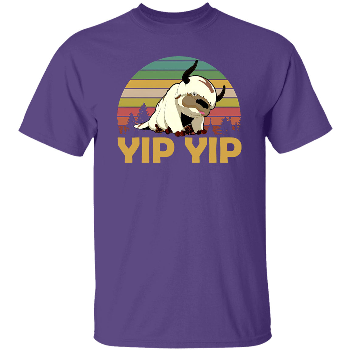 Appa Sky Bison Yip Yip Vintage T-Shirt